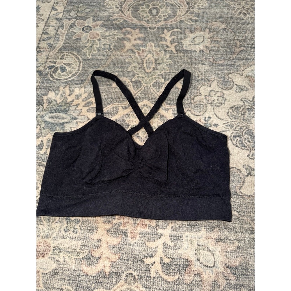 Kindred Bravely Black Seamless Nursing Bra